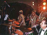 Orquestra do Maestro Tranka no Baile do Hawaí (Morro da Urca, Rio de Janeiro) no carnaval de 2004