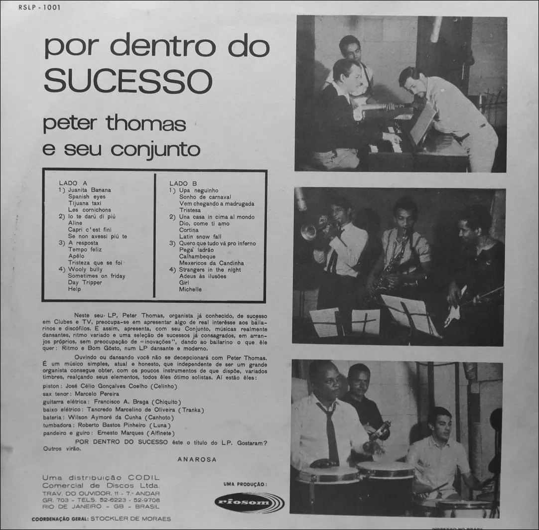 LP Peter Thomas - Por Dentro do Sucesso